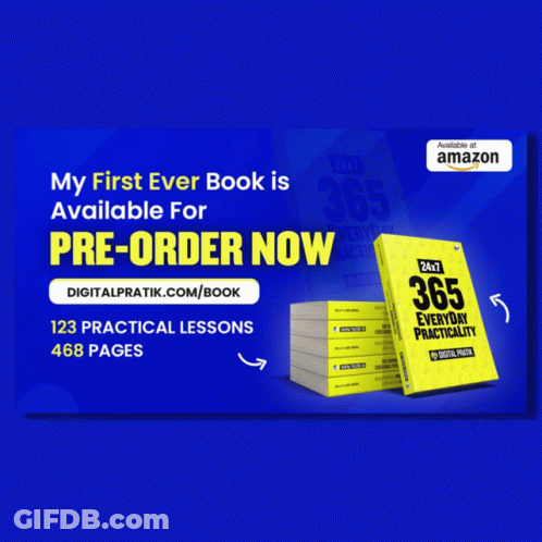 A Book Called 365 Everyday Practicality Is Available For Pre-Order Now GIF