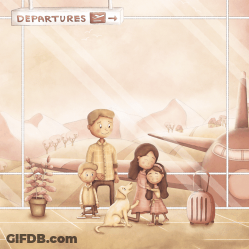 A Book Called Departures When Mum Travels By Kristoffer James Guden GIF