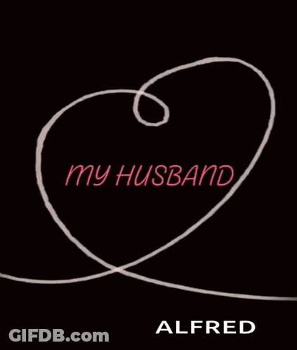 A Book Called My Husband By Alfred GIF