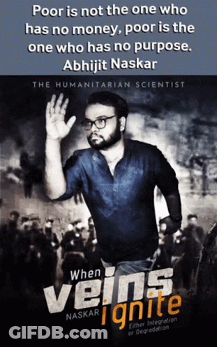 A Book Called When Veins Ignite By Abhijit Naskar GIF