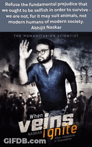 A Book Called When Veins Ignite By Abhijit Naskar GIF