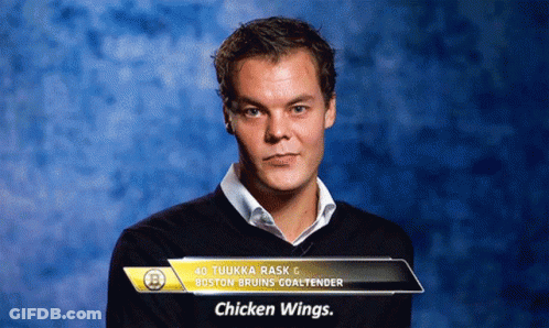 A Boston Bruins Goaltender Named Tuukka Rask GIF