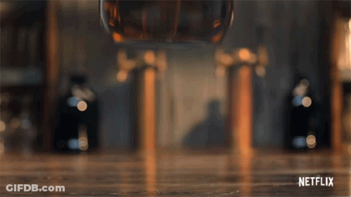 Bottle Of Brews Brothers On Table GIF