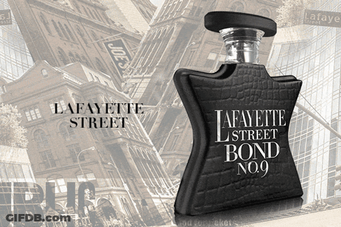 A Bottle Of Lafayette Street Bond No.9 Perfume GIF