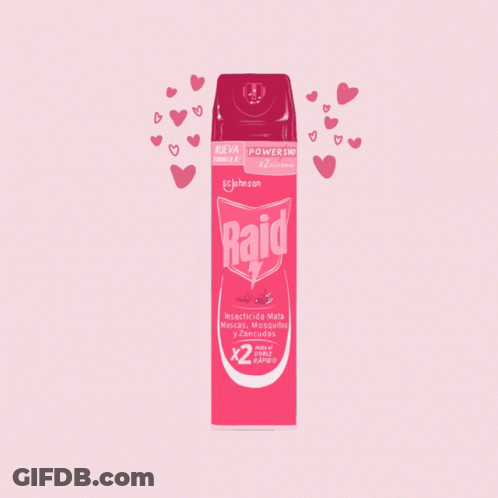 A Bottle Of Raid Insecticida Mata Mosquitoes Y Zancudos GIF