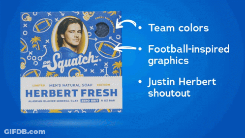 A Box Of Herbert Fresh Men 'S Natural Soap By Dr. Squatch GIF