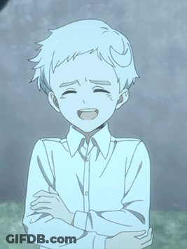 A Boy In A White Shirt Is Looking At Another Boy GIF