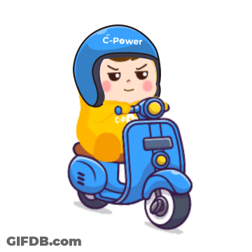 A Boy Wearing A Helmet That Says C-Power On It GIF