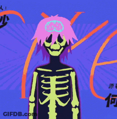 A Boy With A Cat On His Head And A Bottle In His Pocket GIF