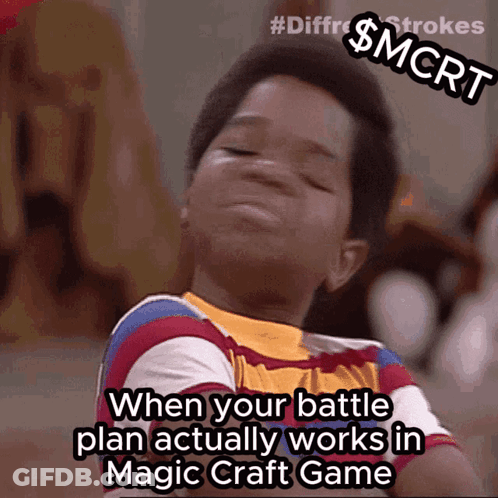 Boy With Eyes Closed And When Your Battle Plan Works GIF