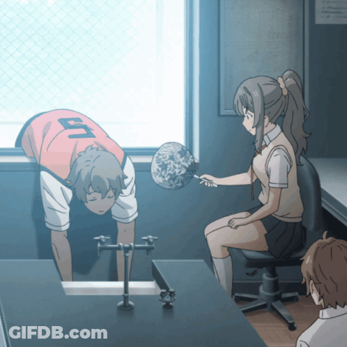 A Boy With The Number 6 On His Shirt Is Kneeling Down GIF