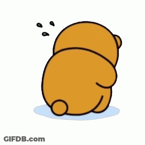 A Brown Teddy Bear Is Sitting On A White Surface Holding A Piece Of Paper . GIF