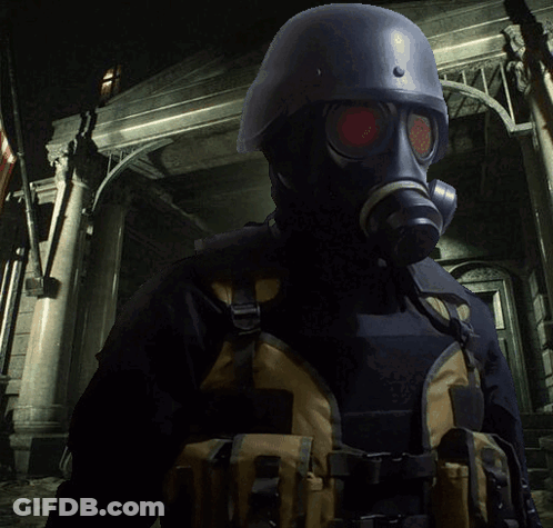 A Building With A Sign That Says ' R.p.d. ' On It GIF