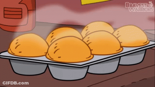 A Bunch Of Balls In A Tray With The Words Bravest Warriors On The Bottom GIF