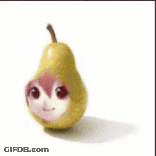A Bunch Of Grapes With A Person 'S Face On It . GIF