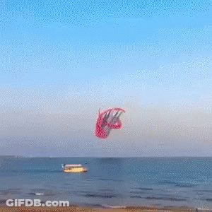 A Bunch Of Planes Flying In The Sky With Smoke Trails GIF