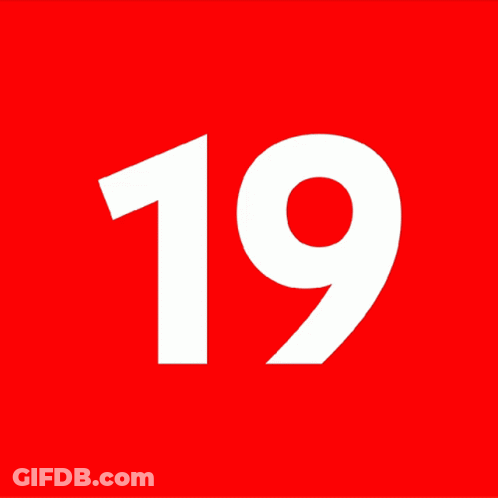 A Calendar For June Has A Red Square In The Middle GIF