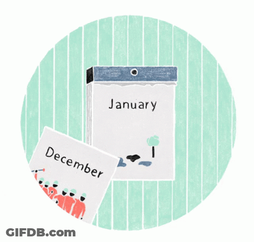A Calendar That Says November On It Is Stacked On Top Of Two Other Calendars GIF