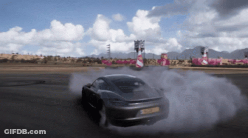 A Car That Has A License Plate That Says ' Ln ' On It GIF