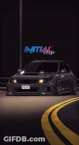 A Car With A License Plate That Says 693-Mzp GIF