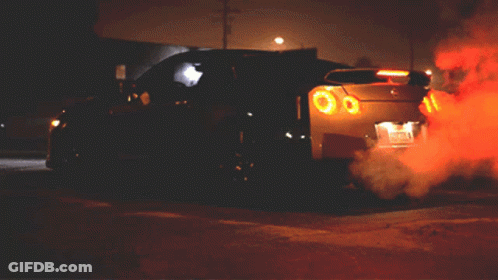 A Car With A License Plate That Says ' Jc ' On It GIF