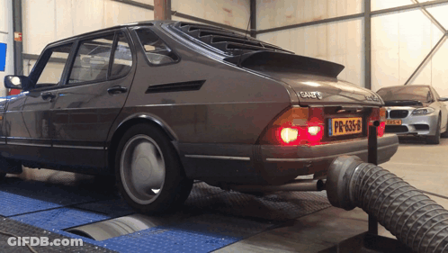 A Car With A License Plate That Says Pr-626-6 GIF