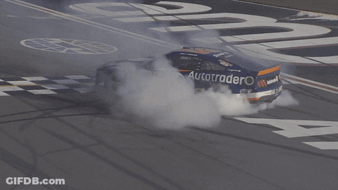 A Car With The Number 22 On It GIF