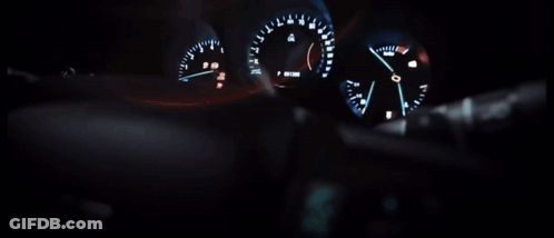 A Car With The Word Car On The Front GIF