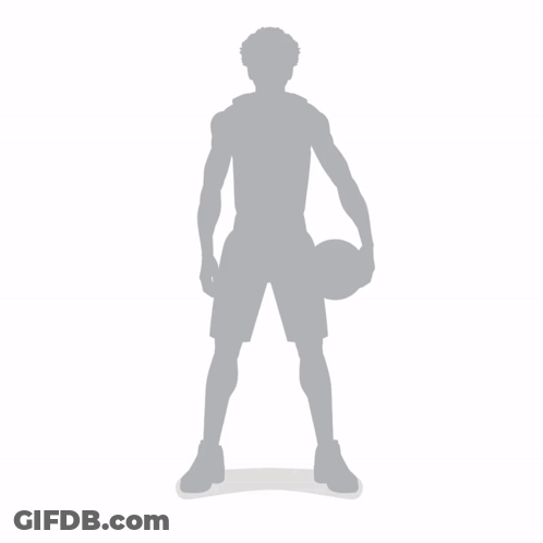 A Card Of A Basketball Player Named Elmarko Jackson Kansas GIF