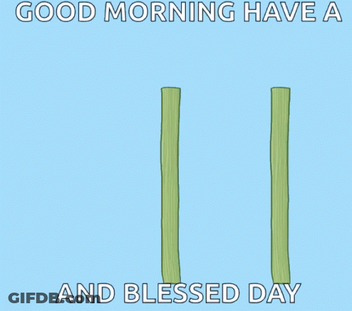 A Card That Says Good Morning Have A Happy Palm Sunday GIF