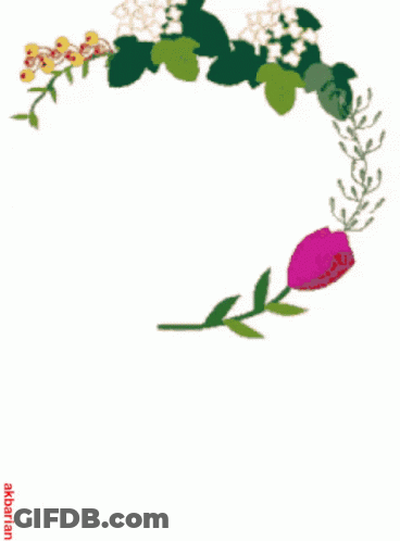 Good Morning Wish You All The Best With Flowers GIF