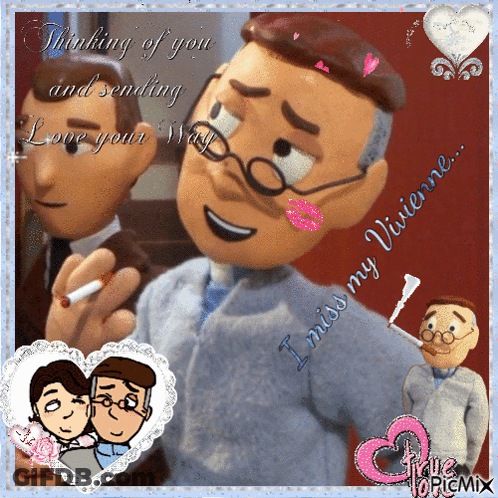 A Card That Says I Miss My Vivienne GIF