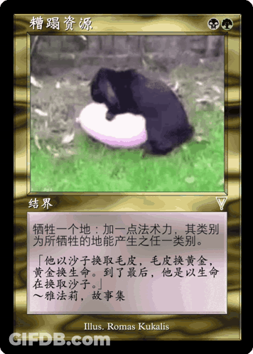 A Card With A Picture Of A Rabbit And Chinese Writing On It GIF