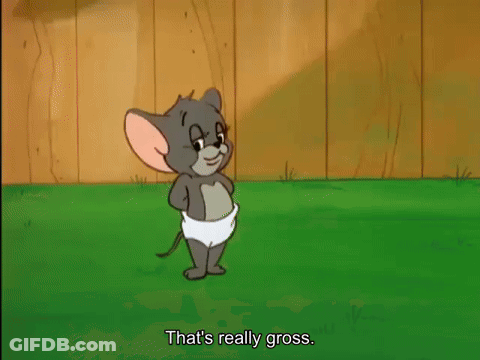 A Cartoon Bear Is Saying " Maybe So But I Liked It " GIF