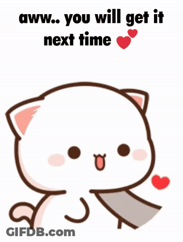 A Cartoon Cat Is Holding A Knife In Its Mouth And Says Aww You Will Get It Next Time GIF