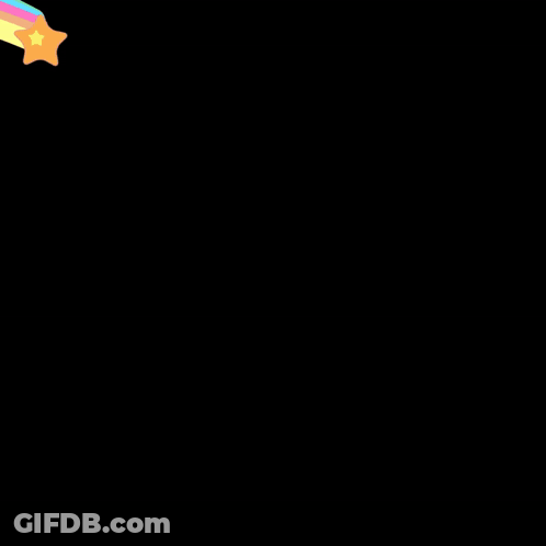 A Cartoon Cat Is Standing In Front Of A Rainbow And The Words " The More You Know " GIF