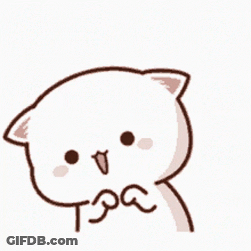 A Cartoon Cat With A Bow Tie Is Making A Face . GIF