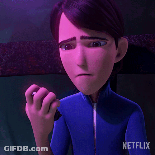 A Cartoon Character Asks Why Did You Choose Me GIF