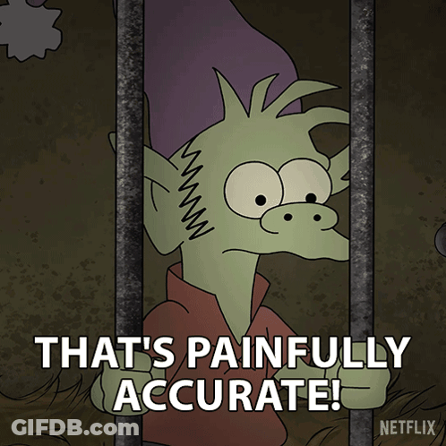 Cartoon Behind Bars With Painfully Accurate Text GIF