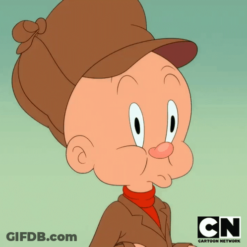 A Cartoon Character From Cartoon Network Is Wearing A Brown Hat GIF