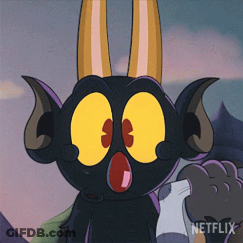 A Cartoon Character From Netflix Is Holding A Piece Of Paper In His Hand GIF