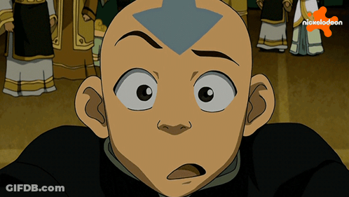 A Cartoon Character From Nickelodeon Is Looking At The Camera GIF