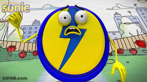 A Cartoon Character From Nickelodeon 'S Sonic The Hedgehog Series GIF