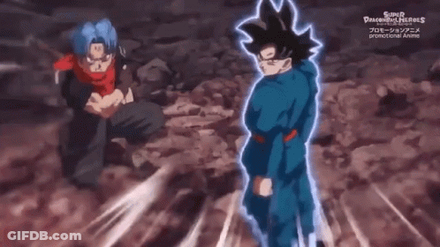 A Cartoon Character From Super Dragon Ball Heroes GIF