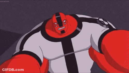 A Cartoon Character Has The Word Cartoon On The Bottom Left GIF