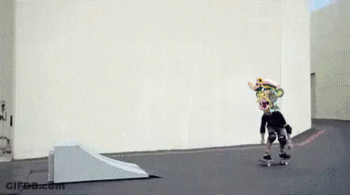A Cartoon Character Holding A Sign That Says " Did What You Love " GIF