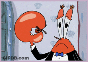 A Cartoon Character In A Tuxedo Holds A Violin In His Mouth GIF