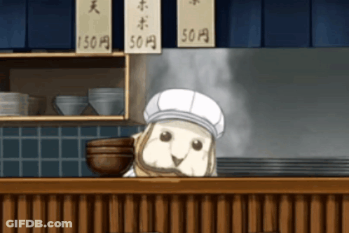 A Cartoon Character Is Behind A Counter With A Sign That Says 150 GIF