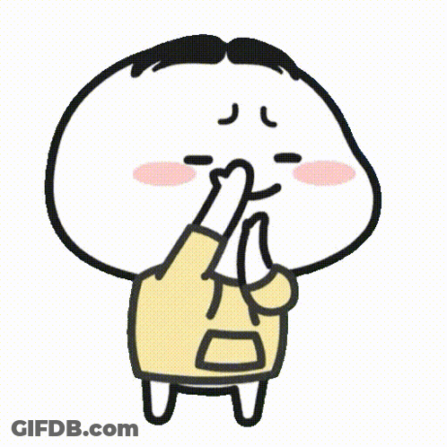A Cartoon Character Is Covering His Face With His Hand GIF