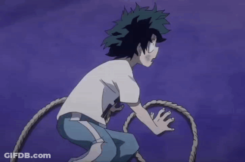 A Cartoon Character Is Crying While Holding A Rope In His Hands GIF